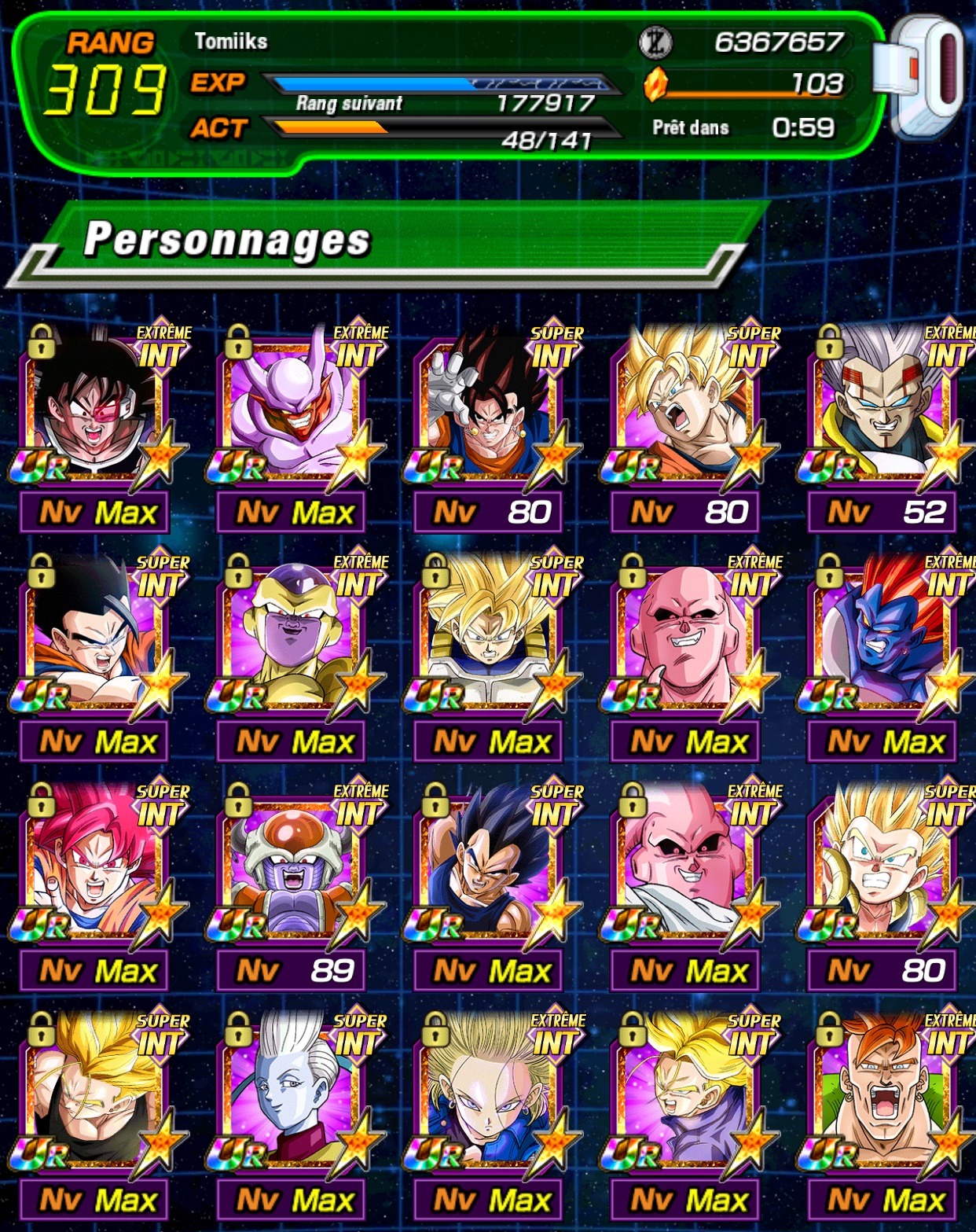 Dokkan Battle : la liste de toutes mes cartes UR et LR - Tomiiks.com